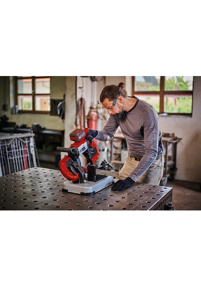 Einhell TE-MB 18/127 U Li - Solo, Akülü Şerit Testere (Akü ve şarj cihazı dahil değildir) - 4504215
