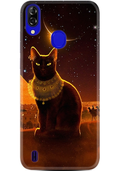 Reeder P13 Blue Plus Kılıf Boyun Askılı Kraliçe Kedi 1873