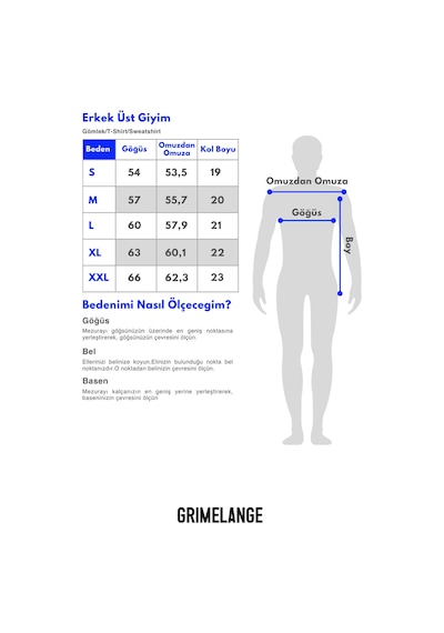 Grımelange COLLECTIVE Erkek Ön Nakış Arka Baskı Detaylı %100 Organik Pamuk Oversize Kısa Kol Taş Rengi T-Shirt