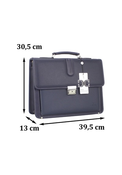Case Club Kilit Mekanizmalı  Evrak Çantası 15,6 inç Laptop Bölmeli