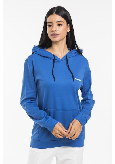 SPR21K61Baskılı Kapş.Kanguru Cepli Sweatshirt