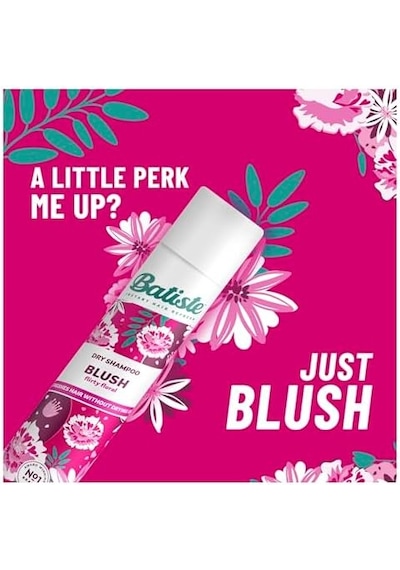 Batiste Kuru Şampuan Allık 200ml, Çiçek Ve Seksi Kokulu, Yıkama Arasında Saçları Yenilemek İçin Durulama Spreyi İçermeyen Ambalaj Değişebilir