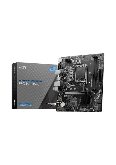 Msı Pro H610m-e Ddr5 Intel Motherboard