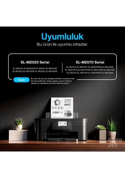 Kingjet Mlt d111l 20'li Paket Samsung Uyumlu Çipli Toner