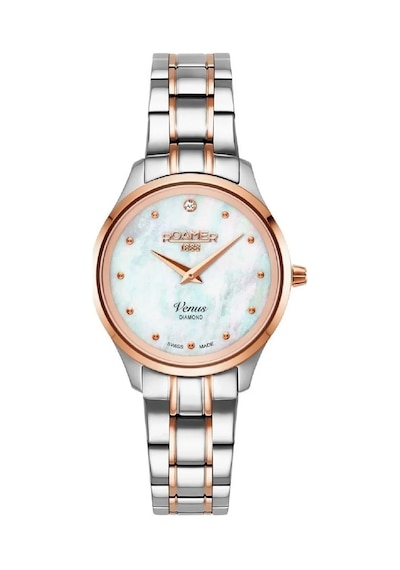 Roamer 601857-49-89-20 Kol Saati Gri - Rose Gold