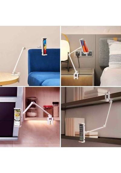 Lexroo Alüminyum Ayarlanabilir Tablet Standı, 360 Derece Döndürülebilir
