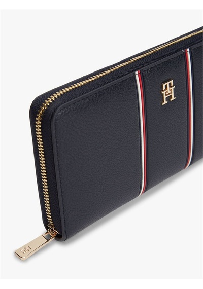 Tommy Hilfiger Th Icon Lrg Za Corp Kadın Mavi Cüzdan - Aw0aw18654