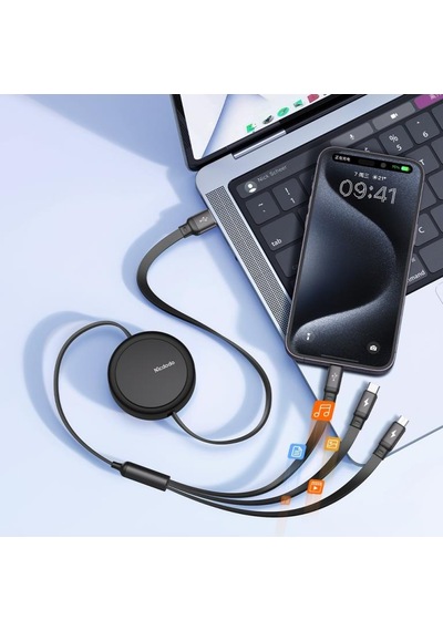 Mcdodo Ca-7256 3in1 Usb Lightning Micro Typec Şarj Kablosu 1.2m