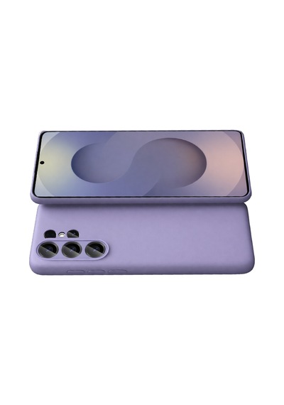 Samsung Galaxy  Uyumlu,  S26 Ultra First Silikon - Lila