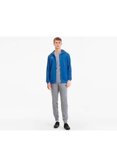 Puma 65670802 Teamgoal 23 Casuals Hooded Jacket Erkek Ceketi Mavi