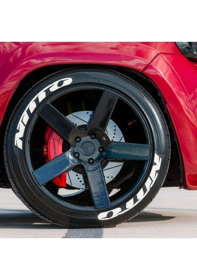 Nitto Lastik Yazısı Motosiklet Ve Otomobil Lastik Yazısı Nitto Sticker Arma 8 Adet