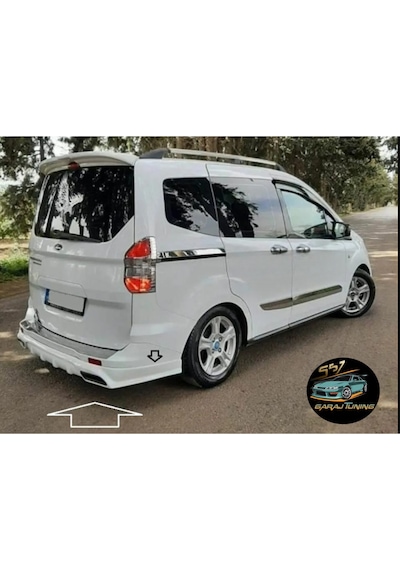 Ford Courier Arka Tampon Eki 2013-2022 Fiberglass Boyasız