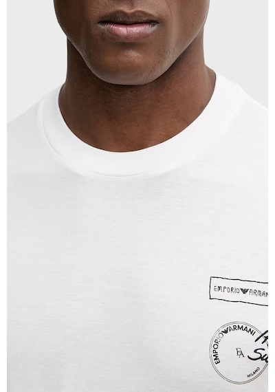 Emporio Armani Erkek T Shirt Em004994 Af24470 U0003 Beyaz Beyaz