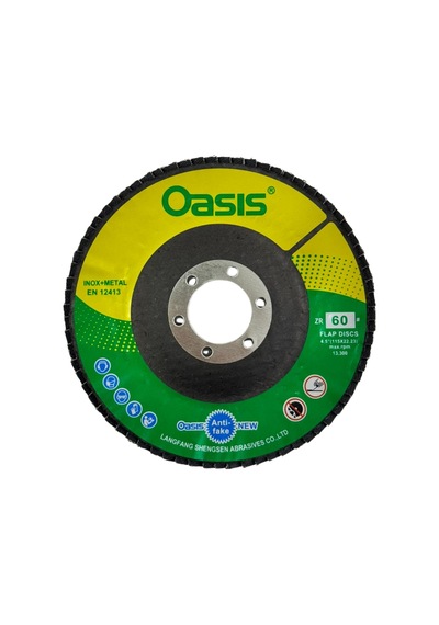 Cateksss Oasis 115x22 Mm Zr Oksit Flap 60 Kum Mavi - 35 Li Paket