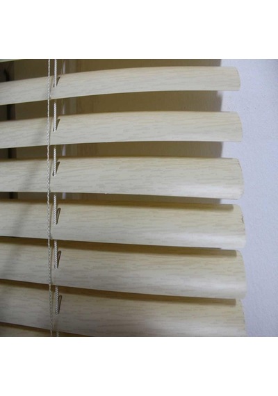 Pvc Jaluzi 25 Mm 90X200 Cm Ölçülerinde Ahşap Desenli Kahverengi