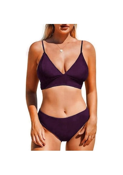 Deep Beach Kaplı Üçgen Bikini Üstü Db200051bu 001