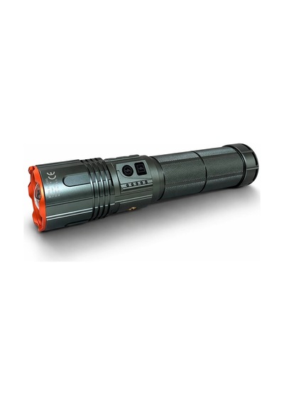 Bd-5503 30w Tg Led Alüminyum Alaşımlı Zoomlu Type-c Şarjlı El Feneri
