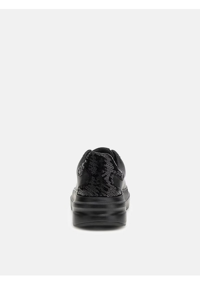 Guess Elbına10 Siyah Kadın Sneaker Flfe10ele12 Siyah
