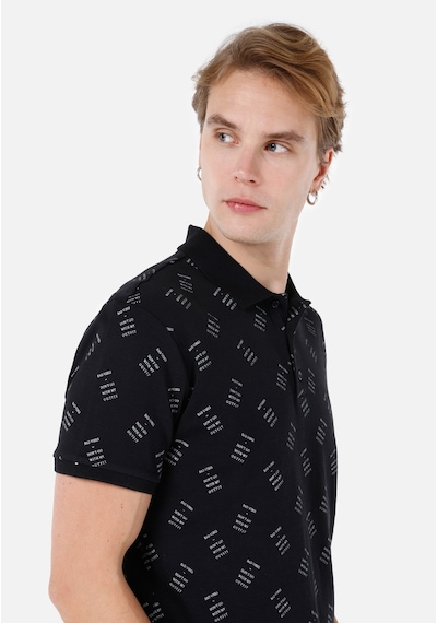Colin's Colins Regular Fit Polo Yaka Baskılı Erkek Siyah Kısa Kol Tişört Cl1066737 Q1.v1 Blk Siyah Colin's Colins Regular Fit Polo Yaka Baskılı Erkek Siyah Kısa Kol Tişört Cl1066737 Q1.v1 Blk Siyah