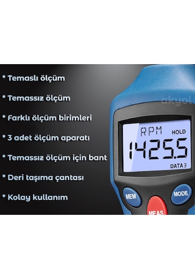 Cem At-8 ,optik/mekanik Takometre