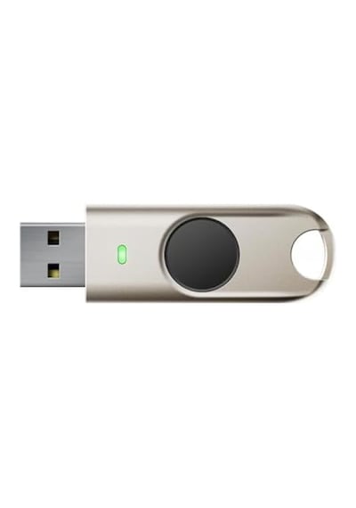 Biopass K27 Usb Güvenlik Anahtarı - İki Faktörlü Kimlik Doğrulayıcı - Fıdo U2f + Fıdo2 İle Usb-a - Biyometrik Parmak İzi