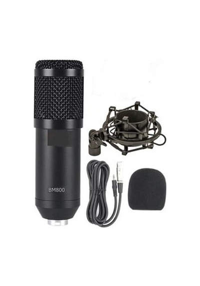 Nemesis Bm-900 Kondanser Stüdyo Mikrofon Seti-Pop Filter Dahil