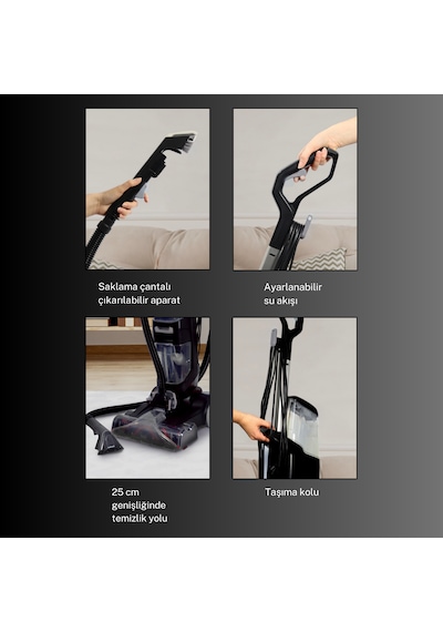 Vacwell Hidro Halı Ve Koltuk Yıkama Makinesi