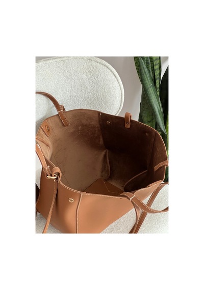 Na Nura Collection Taba Kadın Polen El Ve Omuz Çantası Taba - 787190253 Taba