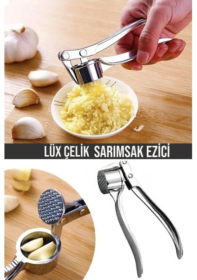 Pratik Paslanmaz Çelik Pratik Sarımsak Ezeceği - Lüx Sarımsak Ezeceği Çelik Diğer