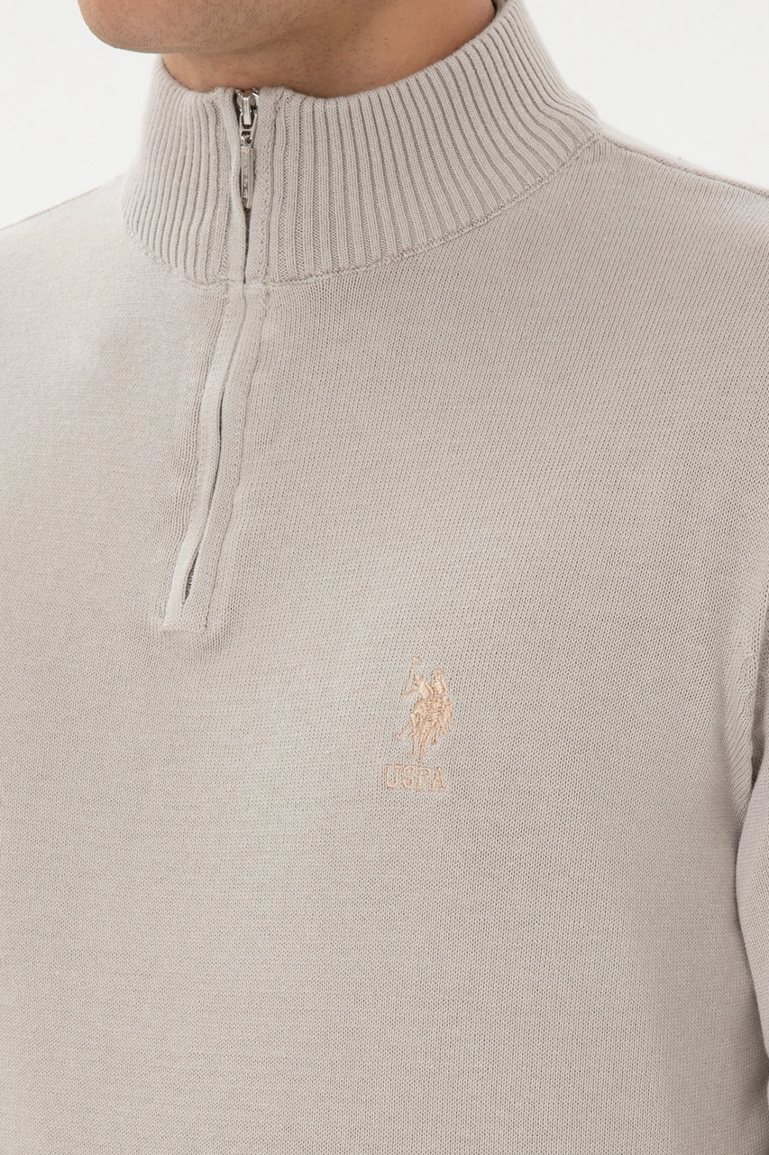 U.s. Polo Assn. Erkek Taş Kazak /triko 50315823-vr049 Tas
