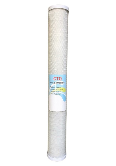 Su Arıtma Cihazı Blok Karbon Filtre 20'' Slim Tip