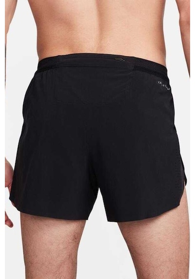 Nike Dri Fit Adv Aeroswift Brief Lined 4 Inch Short Erkek 4 Cepli Koşu Şortu Siyah Siyah