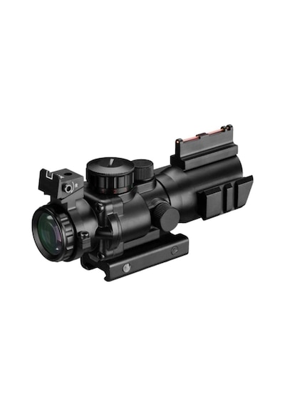 Spıke 4x32 Kırmızı Işıklı Tfek Dürbünü Siyah