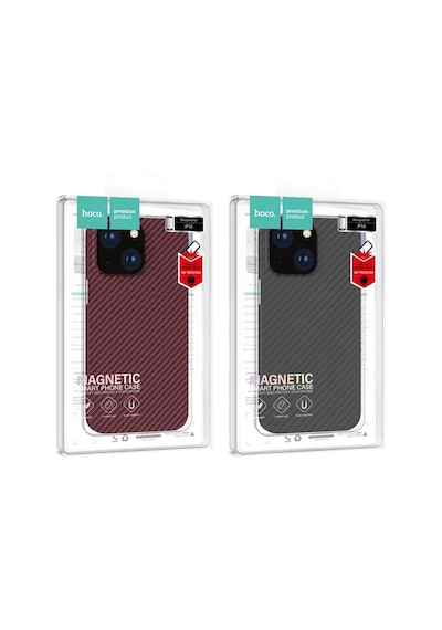 Hoco iPhone Uyumlu 14 Pro 6.1 Kılıf Manyetik Magsafeli Darbe Emici Telefon Kılıfı- 5775 Mh-hs4833-9239