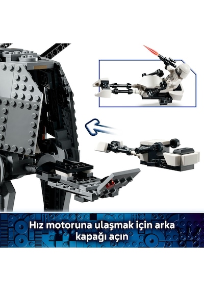 LEGO® Star Wars™ İmparatorluk Kalıntısı AT-AT™ ile INT-4 75454 - 10+ Yaş için 7 Karakter İçeren Oyuncak Yapım Seti (1453 Parça)