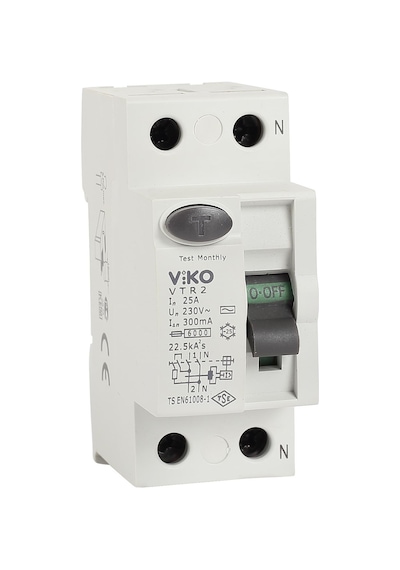 Viko Kaçak Akım Rölesi 2x63A 30mA VTR2-6330