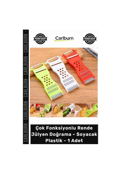 Özel Üretim Pratik Mutfak Sebze Keskin Çok Fonksiyonlu Rende Jülyen Doğrama Soyacak Plastik