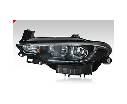 Fıat Egea Far Motorlu Sağ 2016 - 2020 Krom Çıtalı - Led Drl+park