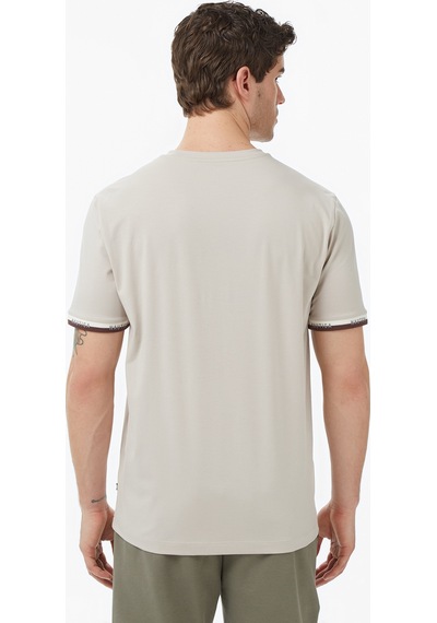 Nautica Erkek Bej Regular Fit T-shirtdüzv65363t