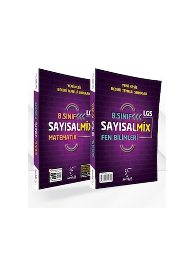 8. Sınıf Sayısal Mix -  Karekök Eğitim Yayın
