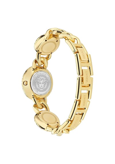 Versace Greca Stud Icon 28 Mm Quartz Saat Vrscve0q00525 Siyah