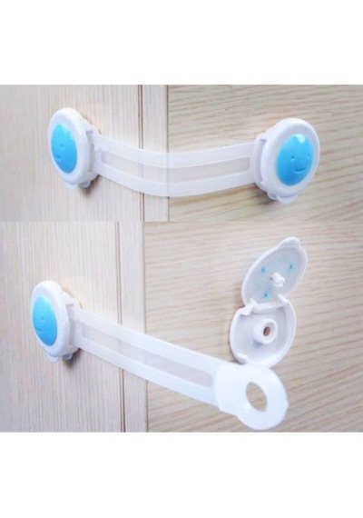 Lock Band Bebek Çocuk Çekmece Dolap Güvenlik Kilidi 2li