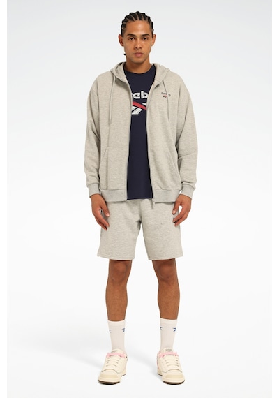 Reebok New Id Reg Fz Gri Erkek Eşofman Üstü 000000000102055716 Gri-kırmızı Gri - Kırmızı