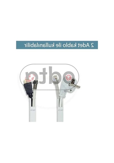 Kendinden Yapışkanlı Kablo Kanalı, 4 Metre Uzunluk İle Kablo Gizleme