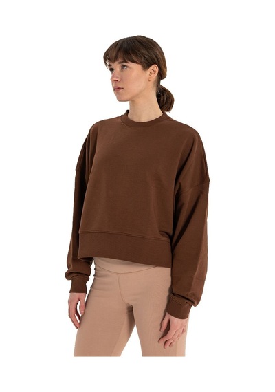 Inguz Oversize Sweatshirt Kahverengi