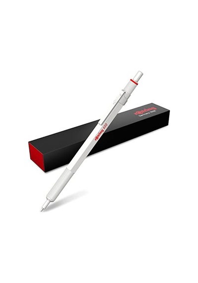 Rotring 600 İnci Beyaz Tükenmez Kalem Genel
