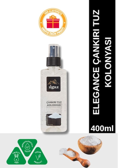 Çankırı Tuz Kolonyası Elegance Series Sprey Çanta Boy Kolonya - 150 Ml