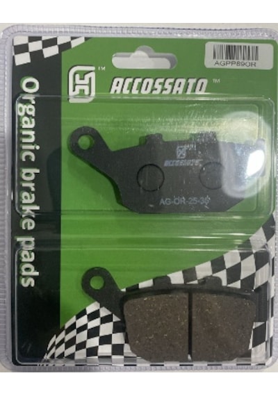 Trıumph Daytona 675 2007 Accossato Organik Arka Fren Balatası Agpp89or