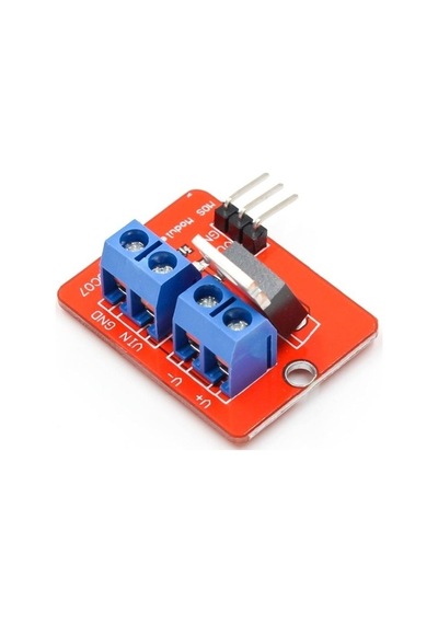 Irf520 Mosfet Sürücü Kartı Klemens Bağlantı Soketi Ssr Röle Motor Led Lamba Parlaklık