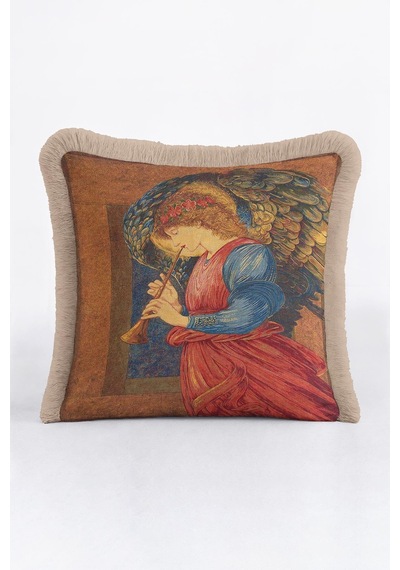 Klasik Sanat Akordlu Lüx Saçaklı Yastık Kılıfı-flüt Çalan Kadın Vintage Bej Püsküllü Kırlent Kılıfı Metalik Okyanus Amber Klasik Sanat Akordlu Lüx Saçaklı Yastık Kılıfı-flüt Çalan Kadın Vintage Bej Püsküllü Kırlent Kılıfı Metalik Okyanus Amber